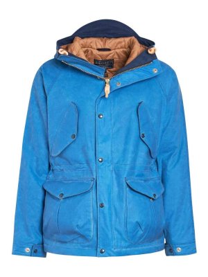 MANIFATTURA CECCARELLI: padded coats - Blue jacket