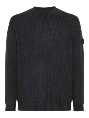 PEUTEREY: maglia collo rotondo - Maglia  Blu