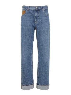 BOTTEGA VENETA: straight leg jeans - Jeans