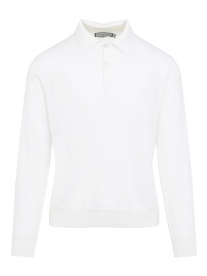 CANALI: polo shirts - Long Sleeves Polo