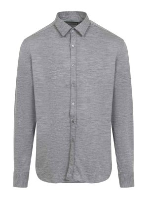 CANALI: shirts - Jersey Shirt