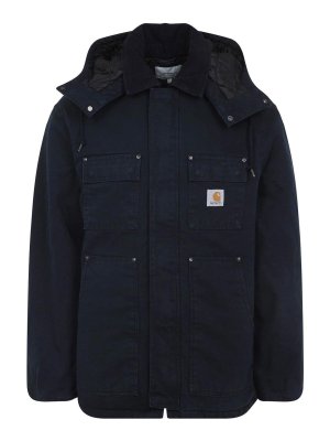 CARHARTT: Manteaux rembourrés - Manteau Rembourré - Noir
