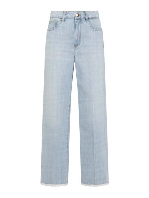 Giambattista Valli: straight leg jeans - Cotton Jeans