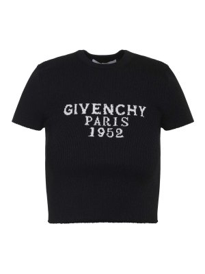GIVENCHY: Tops y camisetas sin mangas - Top - Negro
