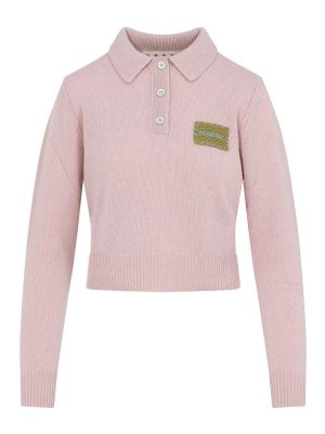 Marni: Poloshirts - Poloshirt - Nude