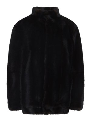 MM6 MAISON MARGIELA: Fur & Shearling Coats - Ecofur Jacket