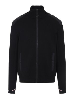 MONCLER: Cardigans - Cardigan - Noir