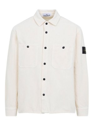 STONE ISLAND: Tシャツ - Tシャツ - 白