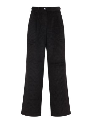 THE FRANKIE SHOP: Pantalones casual - Pantalón Casual - Marrón Oscuro