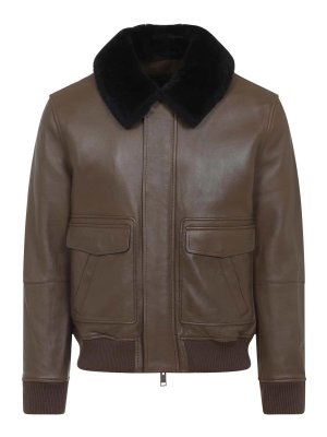 YVES SALOMON: leather jacket - Leather Jacket