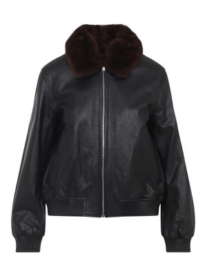 YVES SALOMON: leather jacket - Leather Jacket