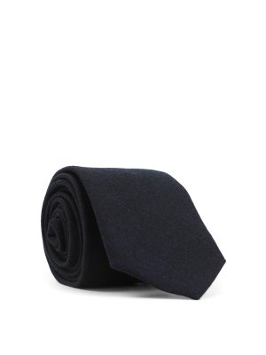 CANALI: Corbatas y pajaritas - Corbata - Azul Oscuro