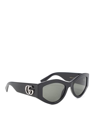 GUCCI: Lunettes de soleil - Lunettes De Soleil - Noir