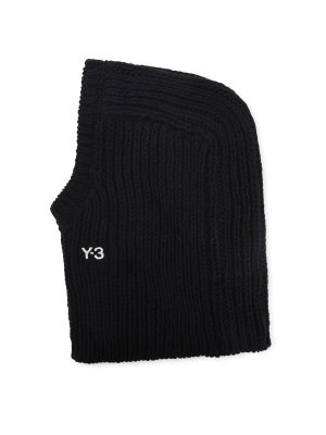 Y-3: スカーフ - クルーネック - 黒