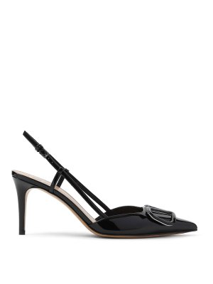 VALENTINO GARAVANI: court shoes - V Logo Signature Sling Back