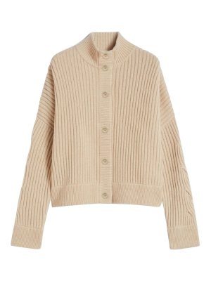 Max Mara: cardigans - Cardigan Shalium barley