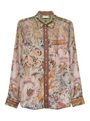 PIERRE-LOUIS MASCIA: shirts - Aloe Fiori shirt