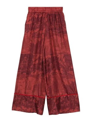 PIERRE-LOUIS MASCIA: Pantalones casual - Pantalón Casual - Rojo