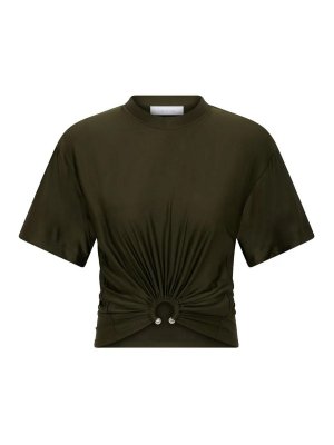 RABANNE: shirts - T Shirt Verde
