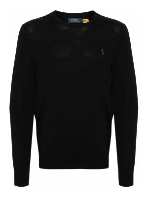 POLO RALPH LAUREN: Suéteres con cuello pico - Suéter Cuello Redondo - Negro