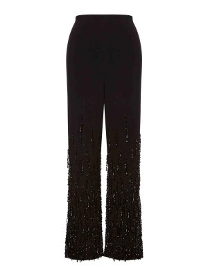 ALBERTA FERRETTI: Casual Hosen - Casual Hose - Schwarz