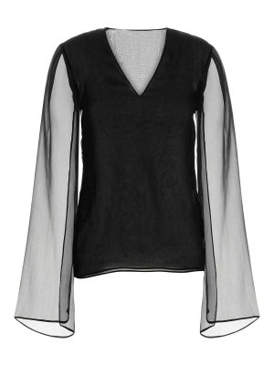 ALBERTA FERRETTI: Camisas - Camisa - Negro