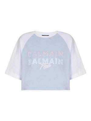 Balmain: T-shirts - T-Shirt - Bunt