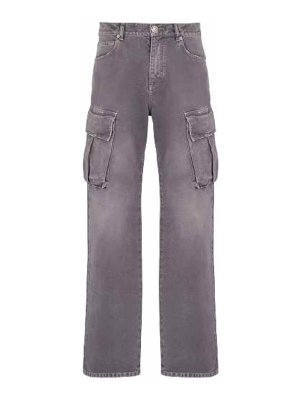 Balmain: jeans dritti, a sigaretta - Jeans grandi