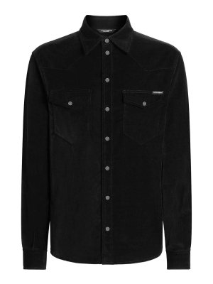 DOLCE & GABBANA: シャツ - シャツ - 黒