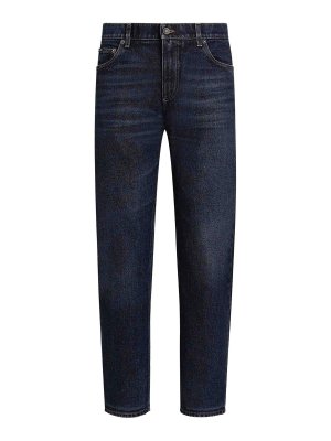 DOLCE & GABBANA: straight leg jeans - Denim jeans