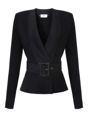 ELISABETTA FRANCHI: crew necks - Maglia Tricot