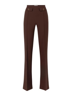 ELISABETTA FRANCHI: Pantalons casual - Pantalons Décontractés - Camel