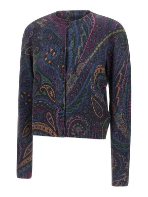 ETRO: Cardigans - Cardigan - Gris