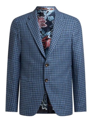 ETRO: カジュアルジャケット - カジュアルジャケット - ダークブルー