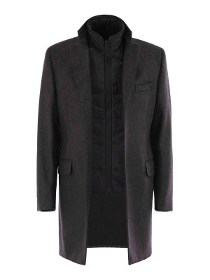 FAY: Manteaux au genou - Manteau Au Genou - Gris