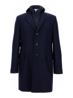 FAY: knee length coats - Double -breasted coat