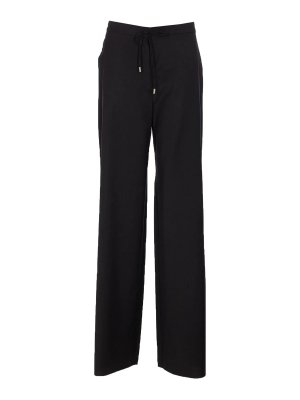 Max Mara: カジュアルトラウザー - カジュアルパンツ - 黒