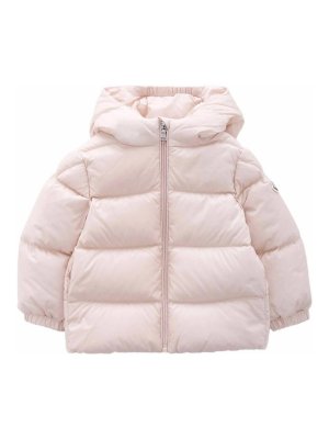 MONCLER: Vestes-rembourrees - Blouson Rembourré - Rouge Clair