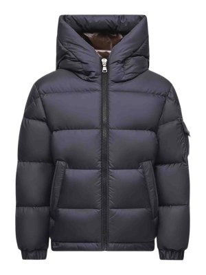 MONCLER: Vestes-rembourrees - Blouson Rembourré - Gris
