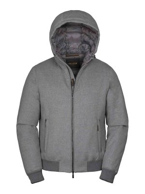 MOORER: ダウン・ハイテクジャケット - ダウンジャケット - ライトグレー