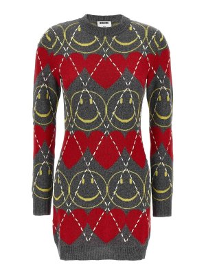 MOSCHINO: knee length dresses - Dress