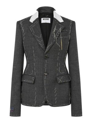 MOSCHINO: Blazer - Blazer - Bunt