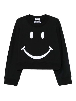 MOSCHINO: Sudaderas y suéteres - Sudadera - Negro