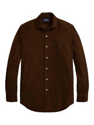 POLO RALPH LAUREN: シャツ - シャツ - ブラウン