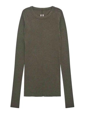 RICK OWENS: t-shirts - Ls T-Shirt