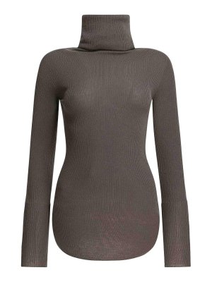 RICK OWENS: Turtlenecks & Polo necks - High neck shirt