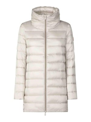 Save The Duck: ダウン・ハイテクジャケット - ダウンジャケット - ベージュ