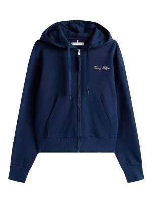 TOMMY HILFIGER: Felpe e maglie - Con cappuccio con zip