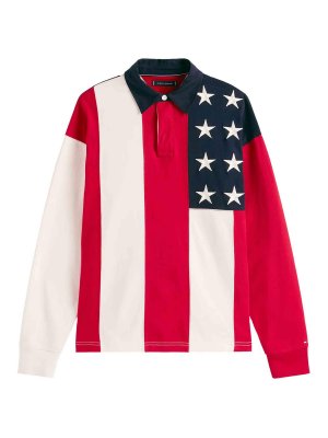 TOMMY HILFIGER: casual jackets - Americana Flag Rugby