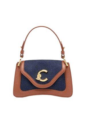 COCCINELLE: borse a tracolla - Denim c-me